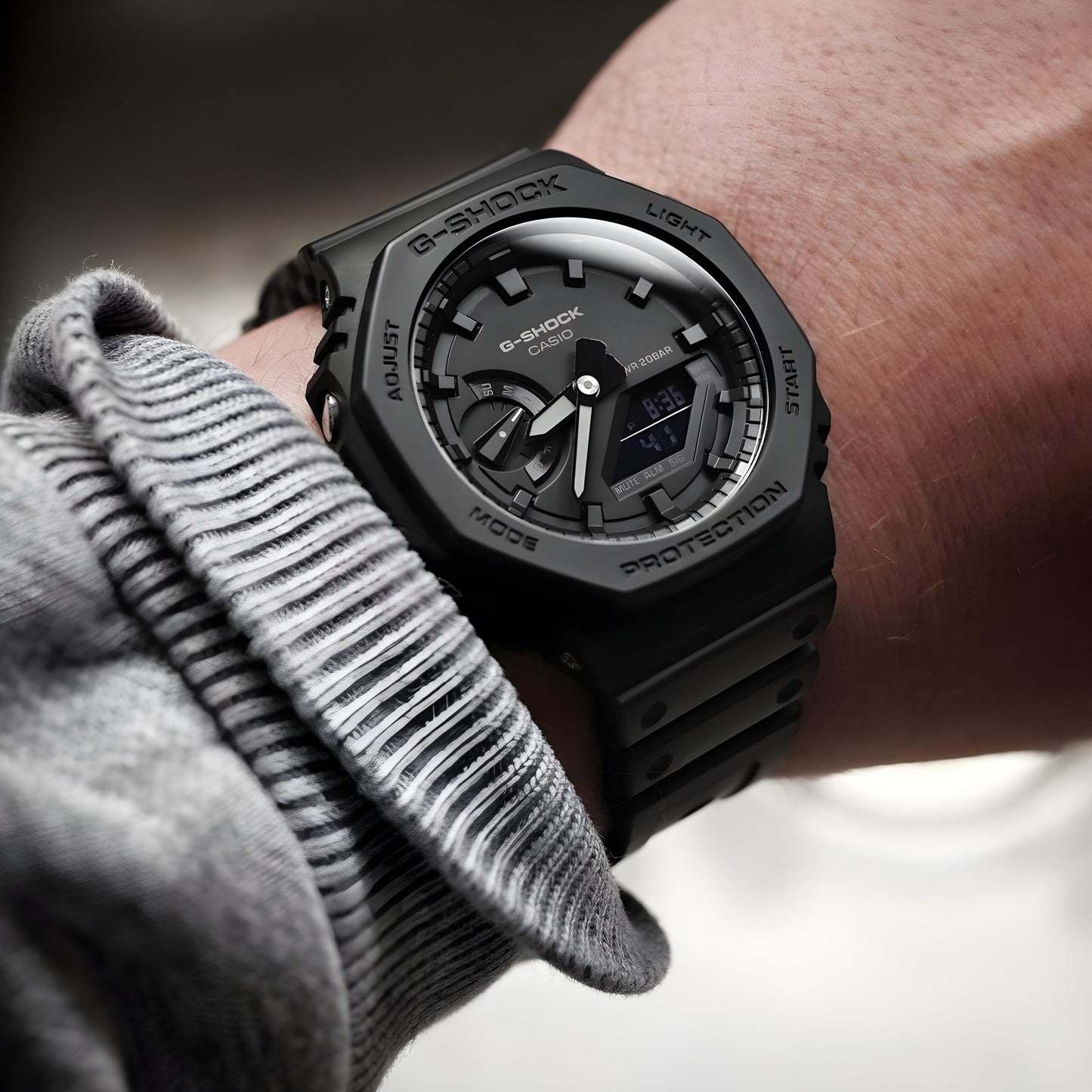 G-SHOCK-2100- FULL BLACK