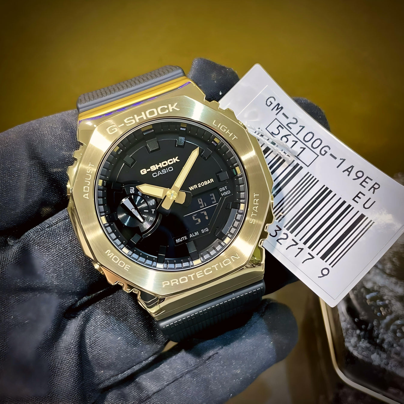 G-SHOCK GM 2100 (METAL) BLACK GOLD
