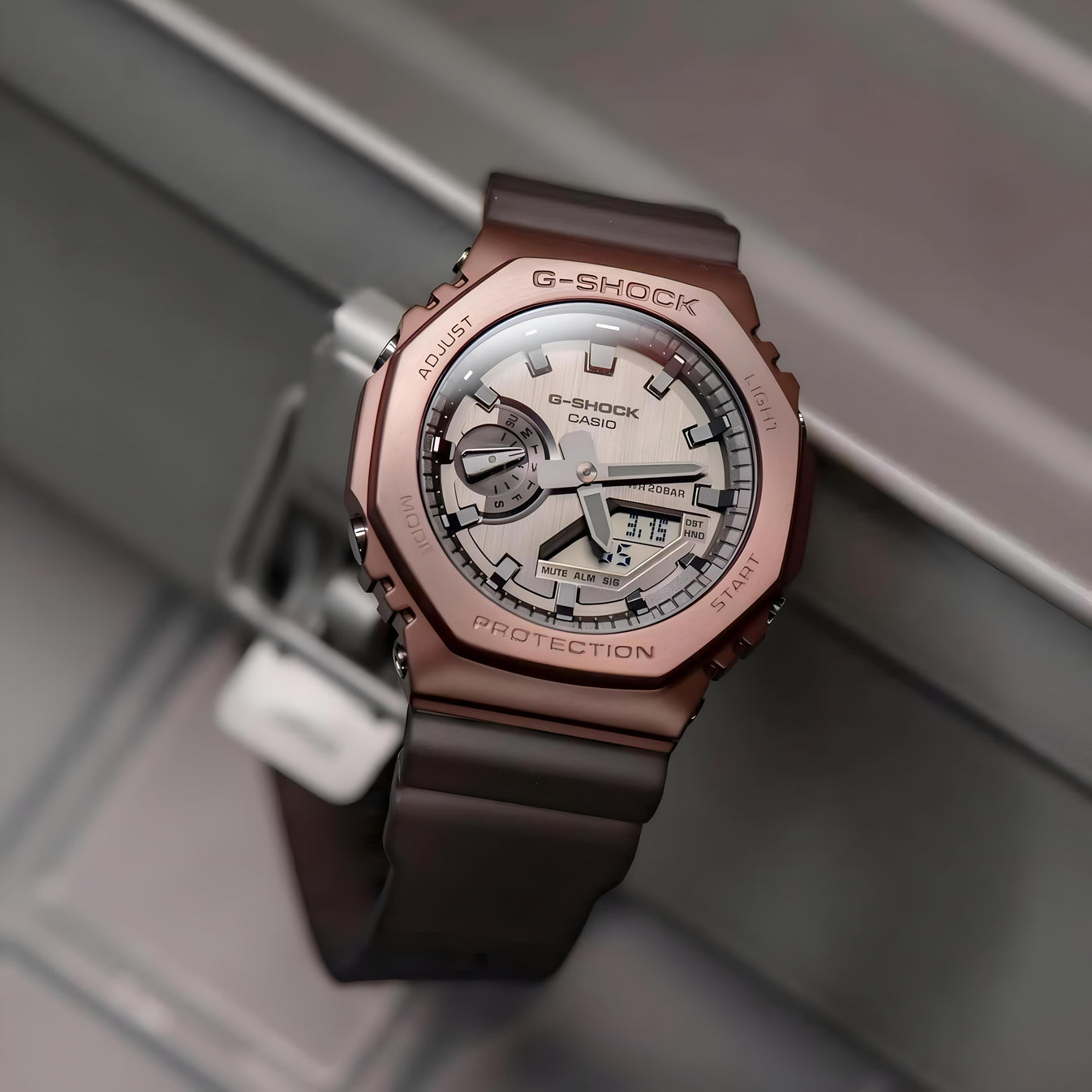 G SHOCK GM 2100 METAL BROWNIES