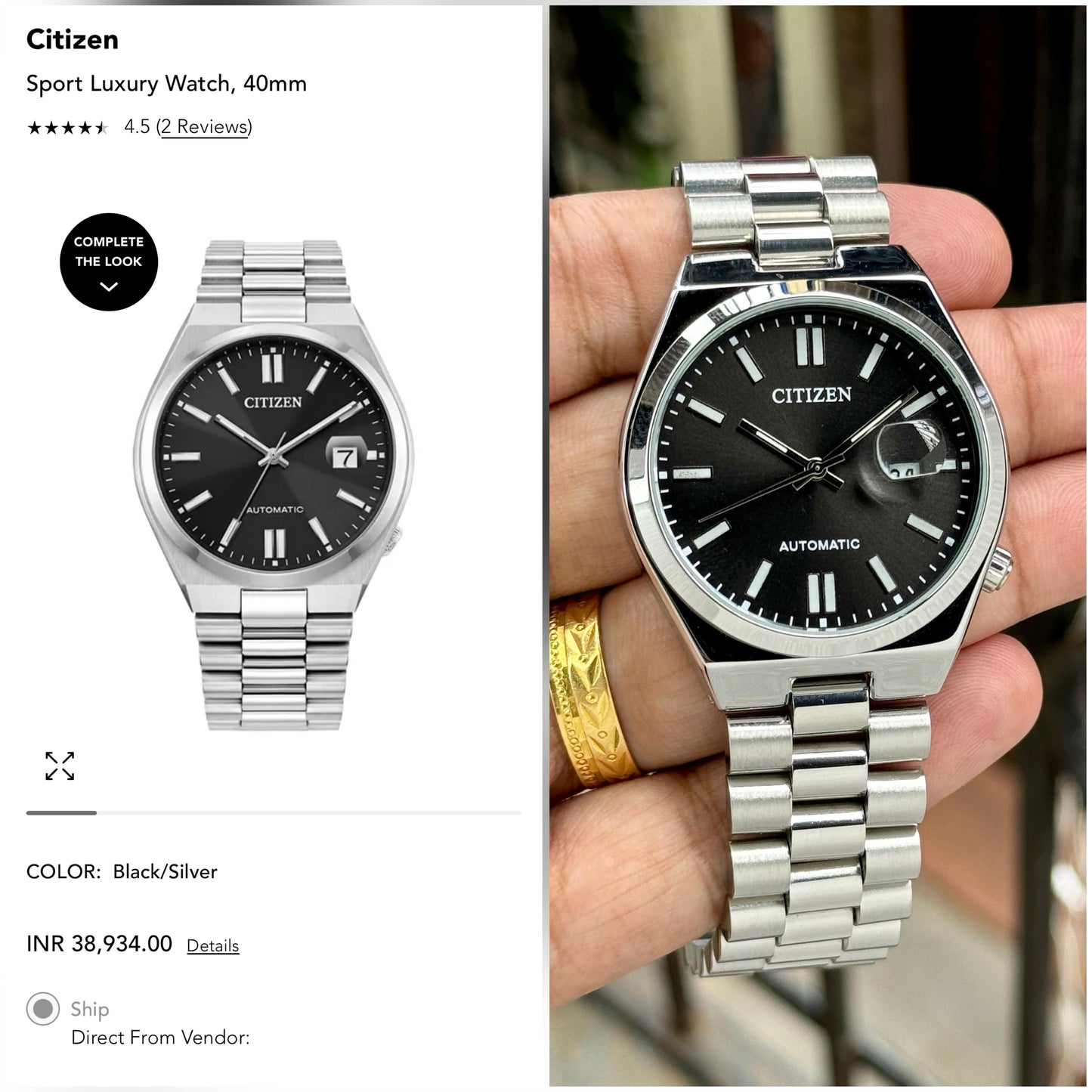 CITIZEN E52534 MEN'S