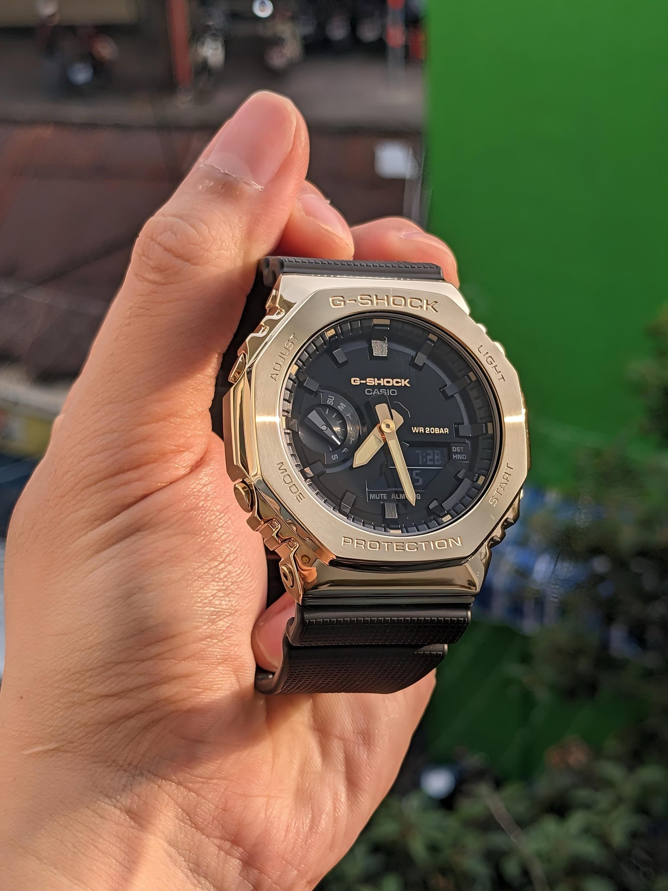 G-SHOCK GM 2100 (METAL) BLACK GOLD
