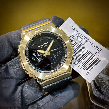 G-SHOCK GM 2100 (METAL) BLACK GOLD