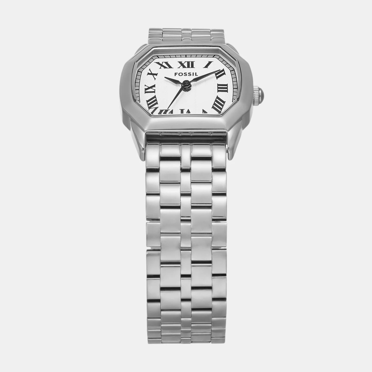 Fossil Quadro silver