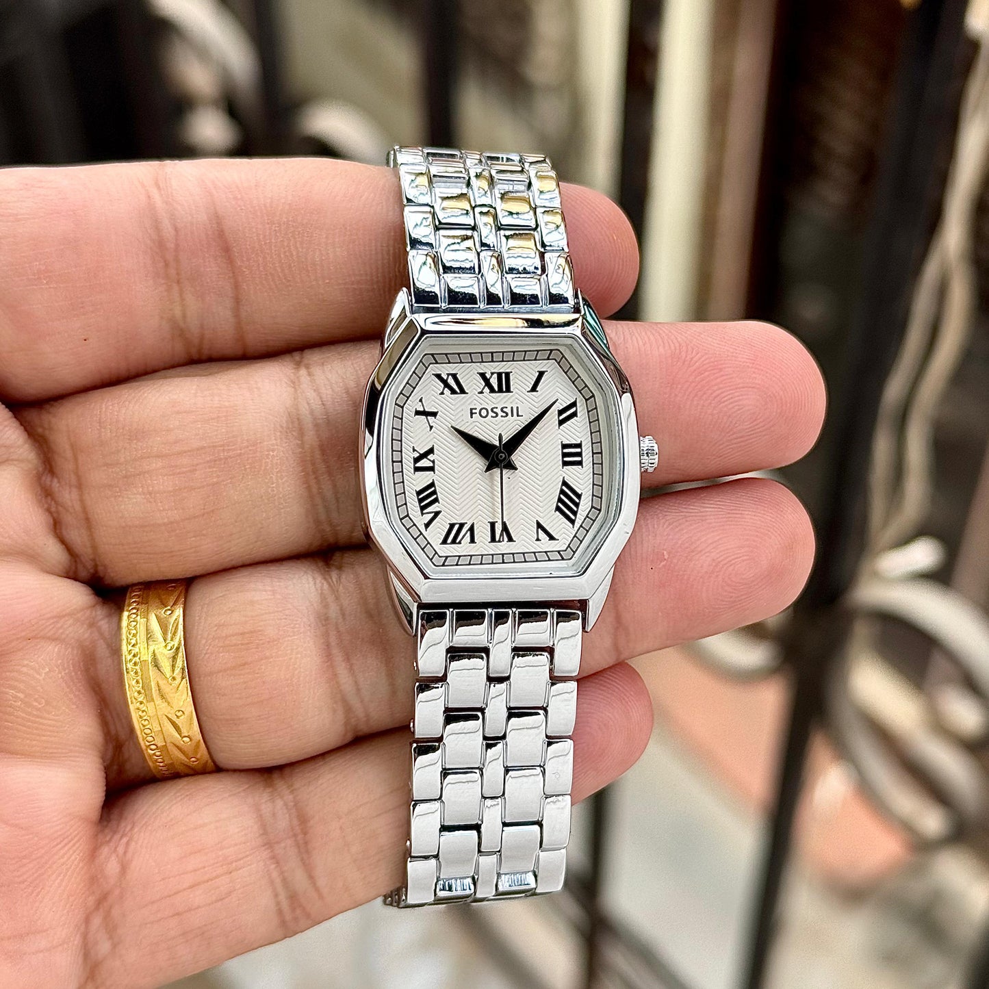 Fossil women's Quadro