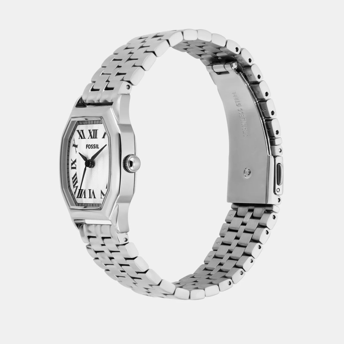 Fossil Quadro silver