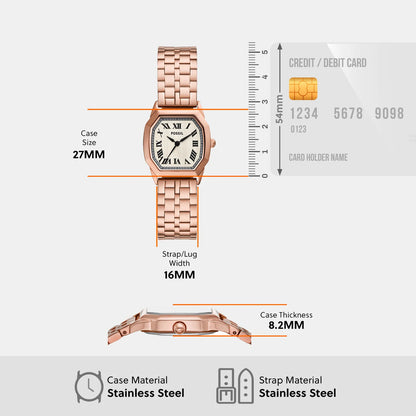 Fossil women's Quadro